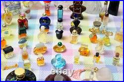 71 Vintage Collectible Perfume Bottles Lot (43 Full of Perfume) EVUC