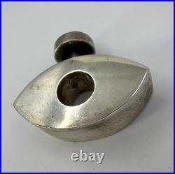 925 Vintage Taxco Malachite Perfume Bottle 35.1 grams