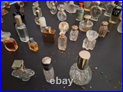 98Vintage Perfume Bottles On The Wall Take Them All Down 1/2 Price