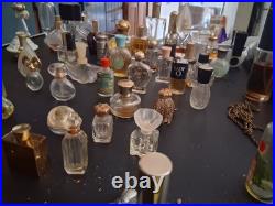98Vintage Perfume Bottles On The Wall Take Them All Down 1/2 Price