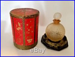 A'suma By Coty Vintage Perfume Bottle Presentation C. 1934 With Box, Must See
