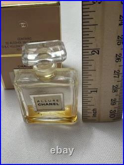 Allure Chanel Empty Vintage Perfume mini bottle 7.5ml COLLECTION SELLDOWN