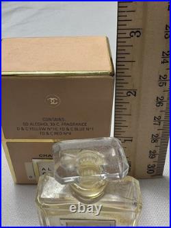 Allure Chanel Empty Vintage Perfume mini bottle 7.5ml COLLECTION SELLDOWN