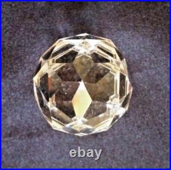 American Brilliant Cut Glass (ABCG) Cologne Bottle Clear