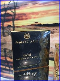 Amouage Woman Gold Fragrance In Mosque Bottle And Original Box vintage