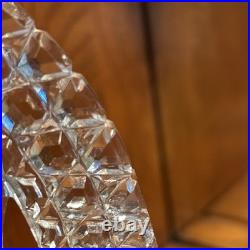 Antique Czech Art Deco Yellow Perfume Bottle with Crystal Glass Daub 7.5 Exc Cond