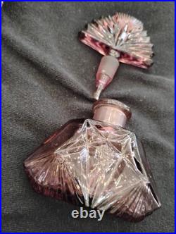 Antique Czechoslovakian perfume bottle