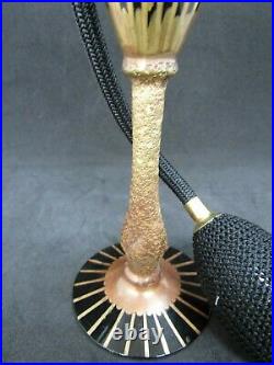 Antique DeVilbiss Perfume Atomizer, 1926, Black & Gold