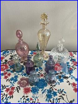 Antique Inspired perfume bottles lot / Vintage Inspired Perfume Lot. Qty 10