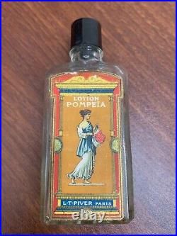 Antique Lt Piver Perfume Bottle Rare Vintage Bakelite Cap France Collectible