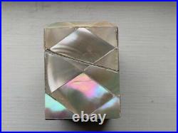 Antique Mother Of Pearl Scent Bottle Box