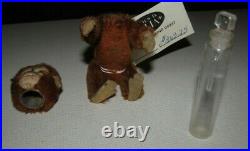 Antique Toy German SCHUCO MONKEY PERFUME BOTTLE Hidden RARE
