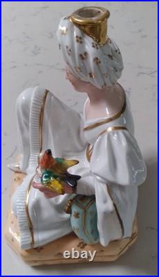 Antique Vieux French Parisian Figurine Perfume Bottle 1850's READ