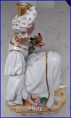 Antique Vieux French Parisian Figurine Perfume Bottle 1850's READ