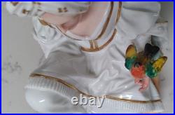 Antique Vieux French Parisian Figurine Perfume Bottle 1850's READ