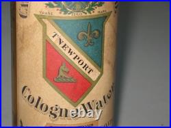 Antique/Vintage Caswell-Massey Newport Cologne Water Bottle Sealed 3/4 Full 9
