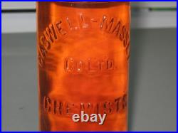 Antique/Vintage Caswell-Massey Newport Cologne Water Bottle Sealed 3/4 Full 9
