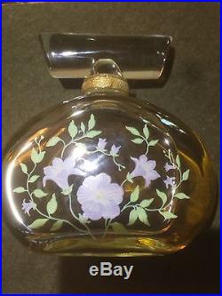 Antique Vintage Large Factice Bottle Flora Danica Perfume Bottle. Sealed