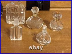 Antique Vintage Lot of Perfum Bottles