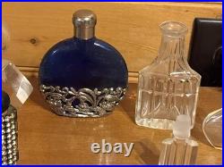 Antique Vintage Lot of Perfum Bottles