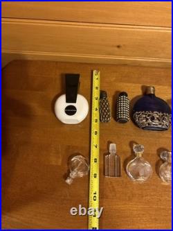 Antique Vintage Lot of Perfum Bottles