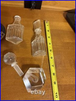 Antique Vintage Lot of Perfum Bottles