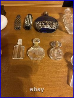 Antique Vintage Lot of Perfum Bottles