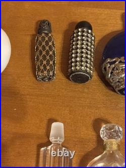 Antique Vintage Lot of Perfum Bottles