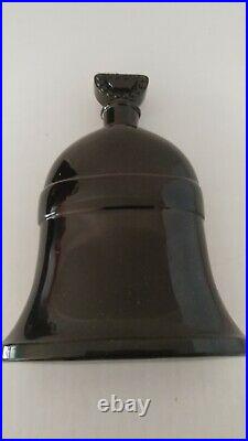 Antique Vintage Perfume Bottle Figural Molinard Xmas Bells 1926 GORGEOUS