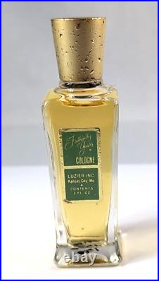 Antique Vtg Luzier Perfume Bottle 1930s Flapper Era Faithfully Yours, 1 Ounce Antique Vtg Luzier Perfume Bottle 1930s Flapper Era Faithfully Yours, 1 Ounce