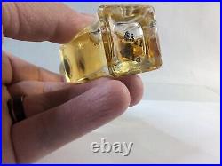 Antique Vtg Luzier Perfume Bottle 1930s Flapper Era Faithfully Yours, 1 Ounce