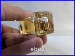 Antique Vtg Luzier Perfume Bottle 1930s Flapper Era Faithfully Yours, 1 Ounce