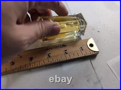 Antique Vtg Luzier Perfume Bottle 1930s Flapper Era Faithfully Yours, 1 Ounce