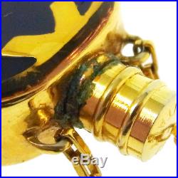 Authentic GUCCI Vintage Perfume Bottle Gold Chain Necklace Accessories AK17558