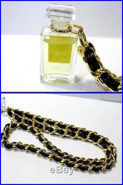 Authentic Vintage Chanel Perfume Bottle Necklace RARE