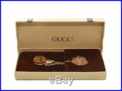Authentic Vintage GUCCI Perfume Bottle Necklace In Original Box