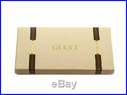 Authentic Vintage old GUCCI Perfume Bottle Necklace In Original Box