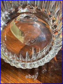 Baccarat Messena Crystal Perfume Bottle with Tag Vintage 5.5 YY171