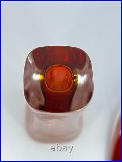 Beautiful Vintage Signed Chip Scarborough 14 Flame Perfume bottle 1990s MCM Beautiful Vintage Signed Chip Scarborough 14 Flame Perfume bottle 1990s MCM