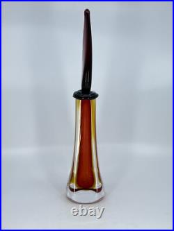 Beautiful Vintage Signed Chip Scarborough 14 Flame Perfume bottle 1990s MCM Beautiful Vintage Signed Chip Scarborough 14 Flame Perfume bottle 1990s MCM