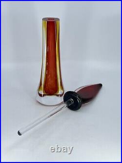 Beautiful Vintage Signed Chip Scarborough 14 Flame Perfume bottle 1990s MCM Beautiful Vintage Signed Chip Scarborough 14 Flame Perfume bottle 1990s MCM