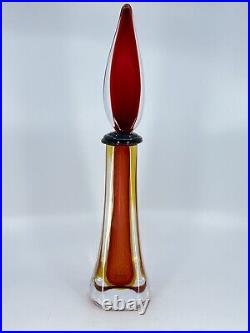 Beautiful Vintage Signed Chip Scarborough 14 Flame Perfume bottle 1990s MCM Beautiful Vintage Signed Chip Scarborough 14 Flame Perfume bottle 1990s MCM