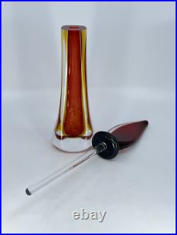 Beautiful Vintage Signed Chip Scarborough 14 Flame Perfume bottle 1990s MCM Beautiful Vintage Signed Chip Scarborough 14 Flame Perfume bottle 1990s MCM