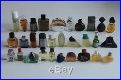 Big Lot of 300 Miniature Mini Perfume Parfum Bottles Vintage Fragrance