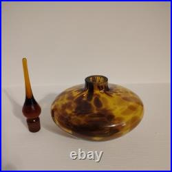 Bohemia Art Nouveau Jugenstil Era Faux Tortoise Shell Perfume