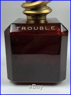 Boucheron Trouble Perfume For Women A Used 3.3 / 3.4 oz EDP Bottle Vintage