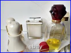 Bundle Vintage Vanity Perfume Bottles Job Lot Mixed Collection Female and Male