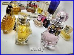 Bundle Vintage Vanity Perfume Bottles Job Lot Mixed Collection Female and Male