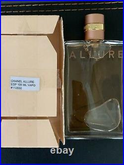 CHANEL ALLURE PERFUME FOR WOMEN EDP 3.4 OZ 100ml VINTAGE Rare bottle