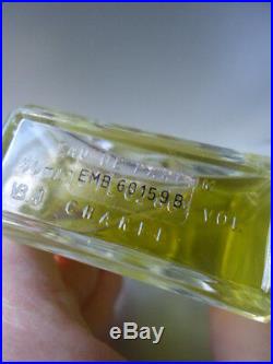 CHANEL FACTICE Bottle Rare No19 Vintage 1970s GLASS 50ml EDP 3.4 Splash Nr mint
